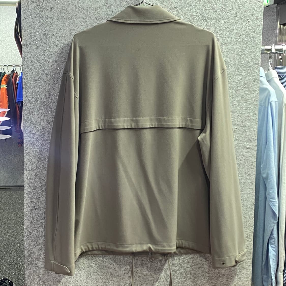 인사일러스 미니멀 블루종 자켓 B3184 상품이미지3