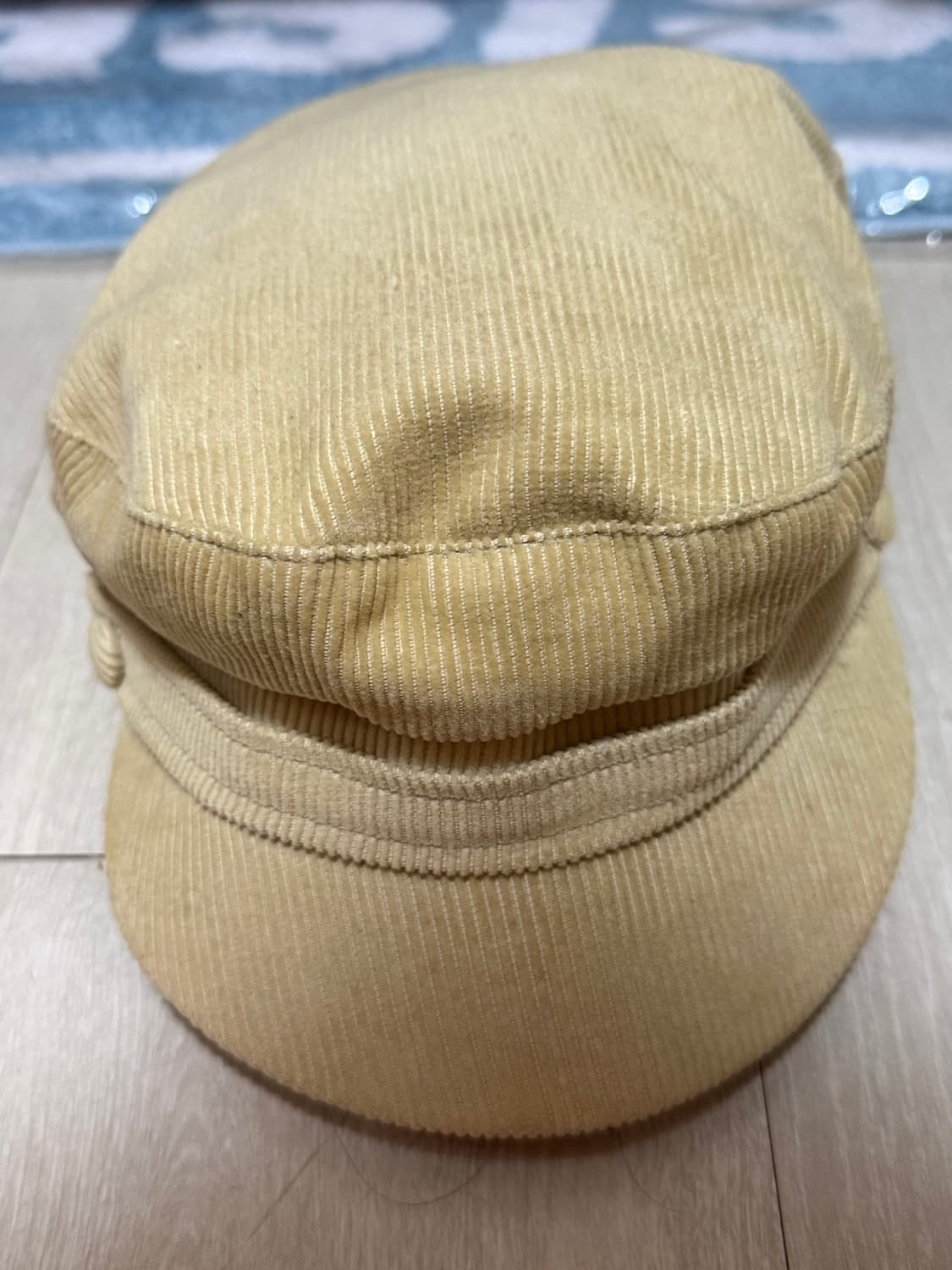 1996년 캉골 베이지 코듀로이 레논모자 - 레어템 상품이미지5