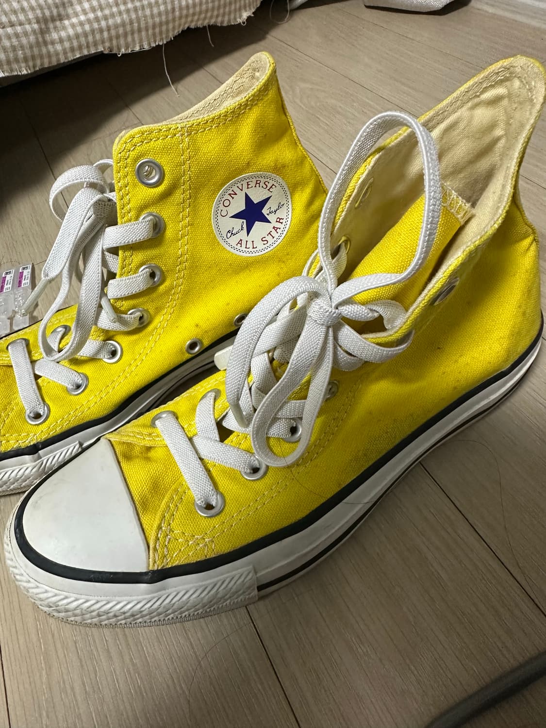 컨버스 하이 옐로우 230 상품이미지3