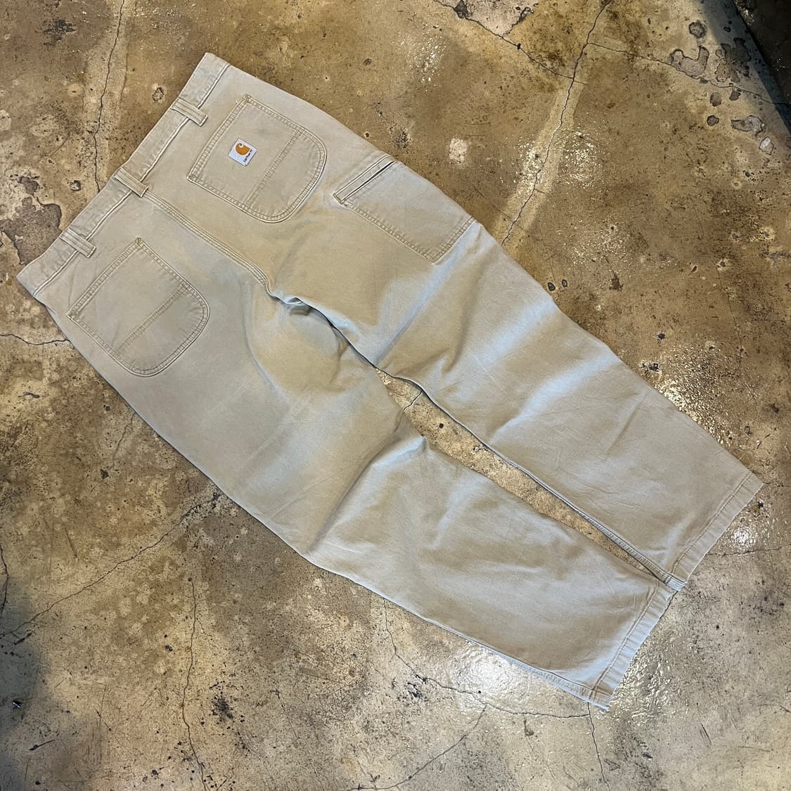 칼하트 베이지 워크팬츠 상품이미지2