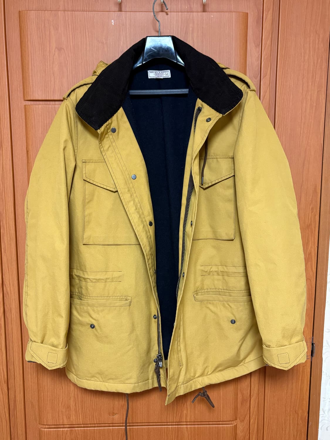 j.crew 제이크루&월레스 앤 바네스 머스타드 옐로우 필드 자켓 M 상품이미지3