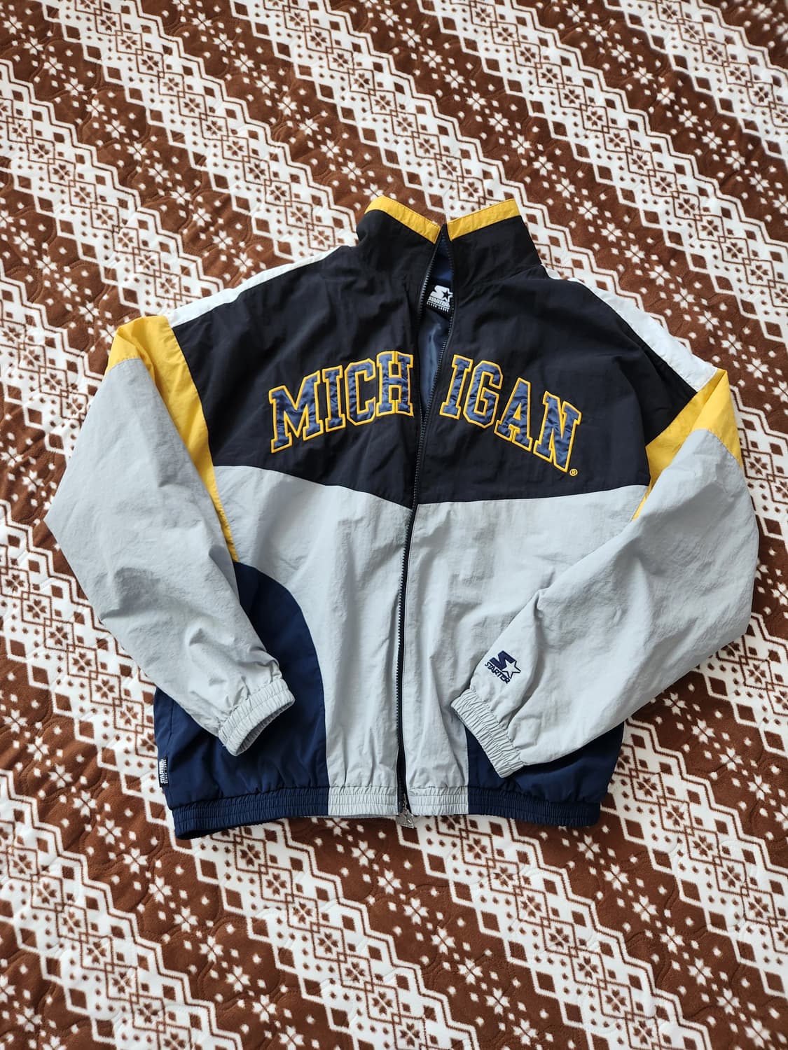 스타터 x 미시간 블랙라벨 트레이닝 셋업 상품이미지1