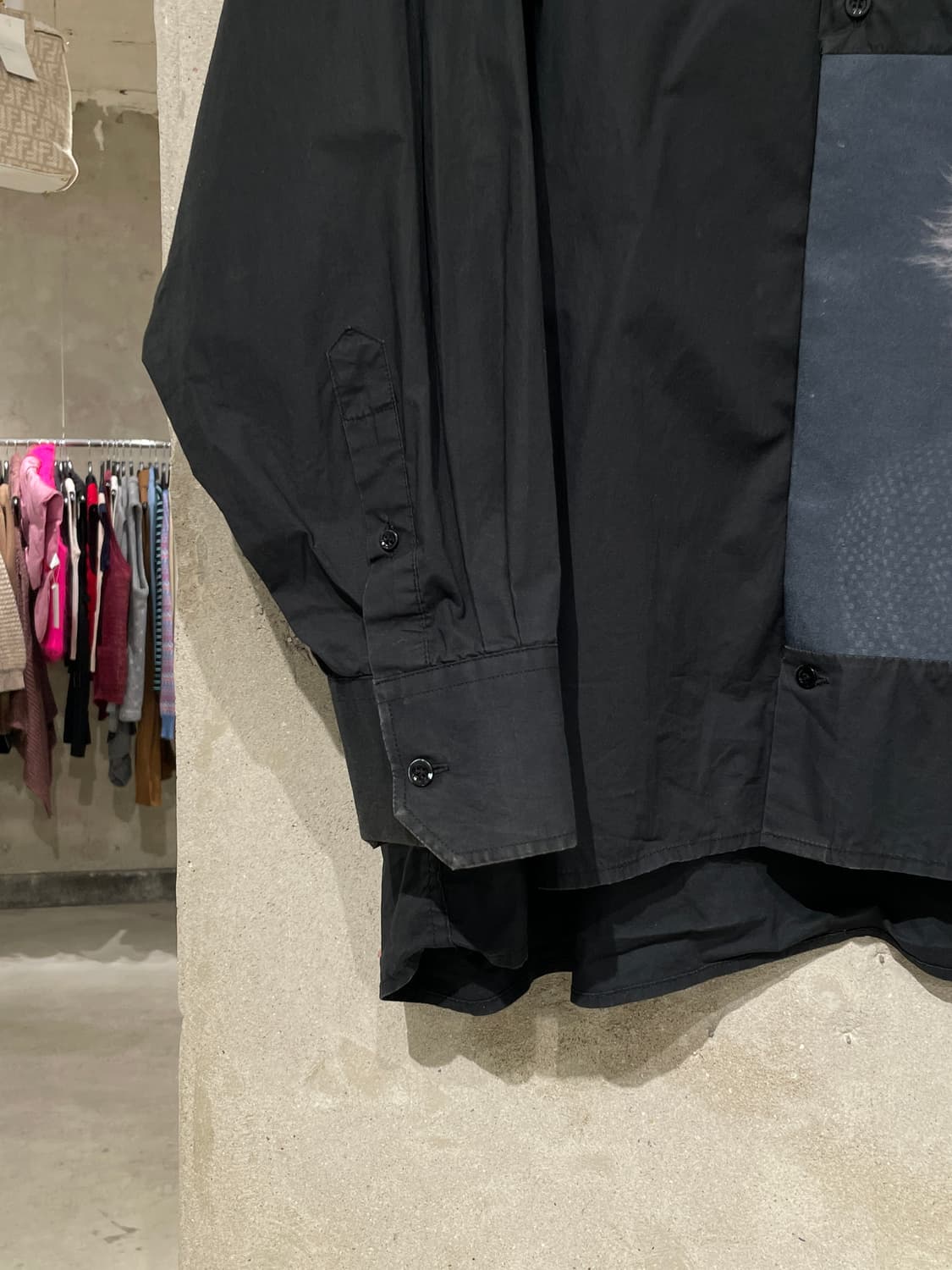 라프 시몬스 x 로버트 메이플소프 17S/S 블랙 로리 앤더슨 셔츠 상품이미지4