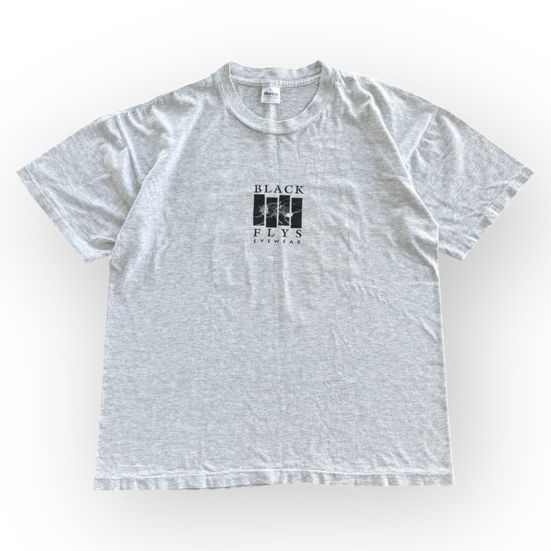 XL)90's 블랙 플라이즈 Black Flag 패러디 티셔츠 상품이미지3