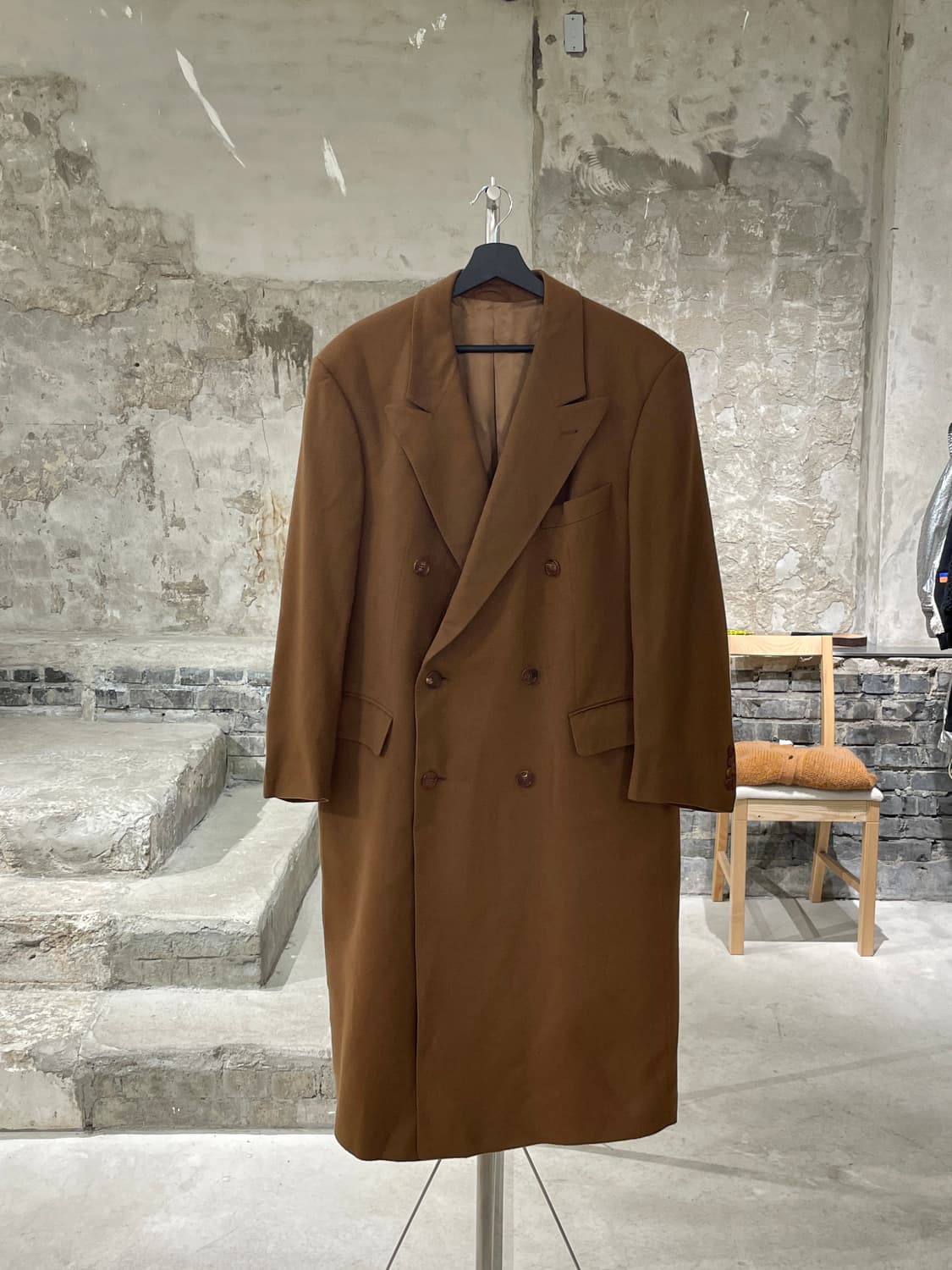 에두아르트 드레슬러 브라운 클래식 캐시미어 코트 상품이미지1
