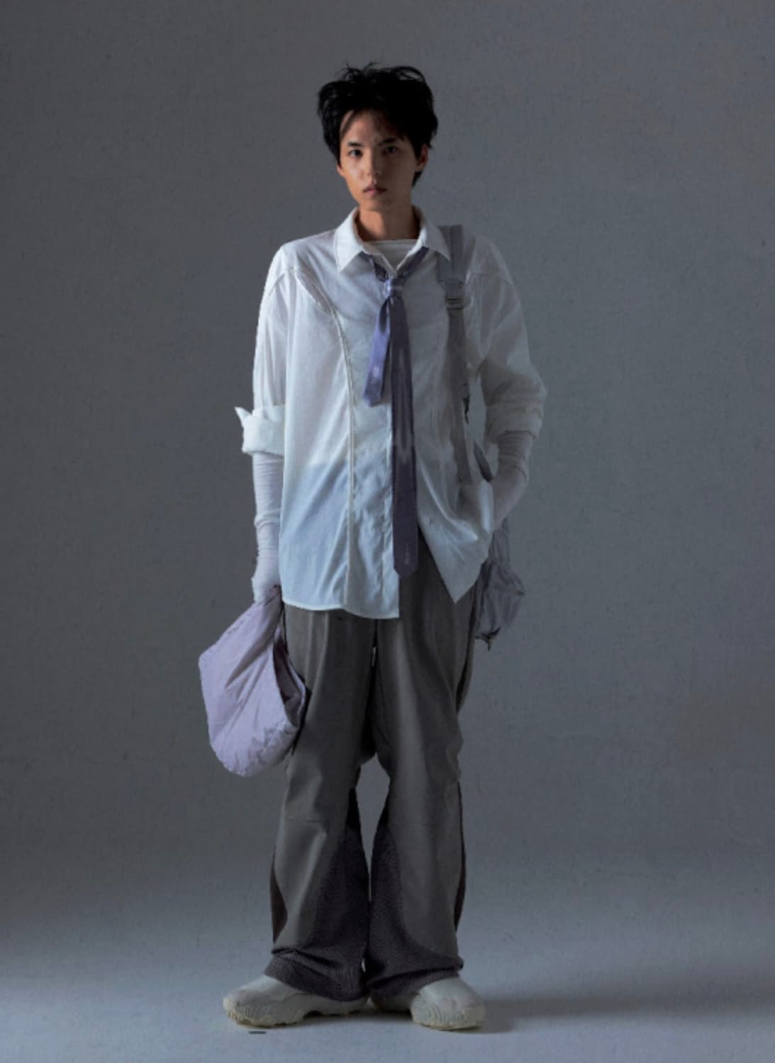 오호스 OJOS 나일론셔츠 사이즈 2 상품이미지4