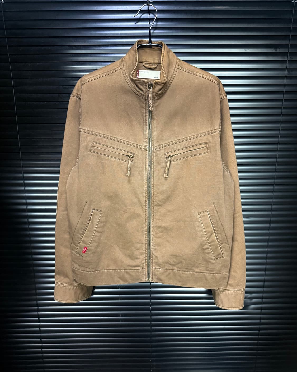 리바이스 캔버스 코튼 라이더 워크 자켓 하이넥 집업 바이커 100 L 상품이미지2