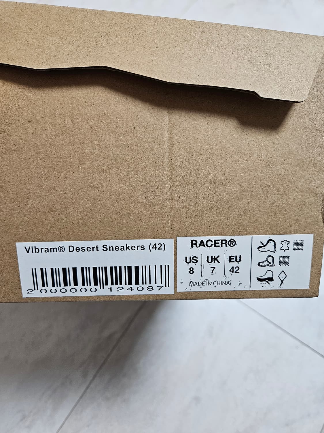 [42]레이서 비브람 스웨이드 데저트 스니커즈 상품이미지10