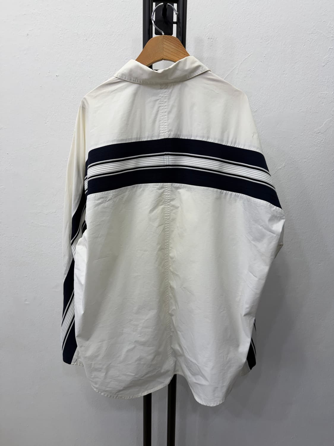 정품) 시스템옴므 한섬 오버핏 셔츠남방 95 상품이미지4