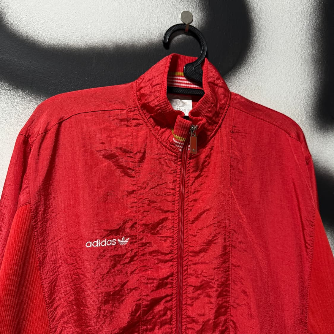 80-90 아디다스 올드스쿨 파이어버드 우븐 집업 자켓 상품이미지3