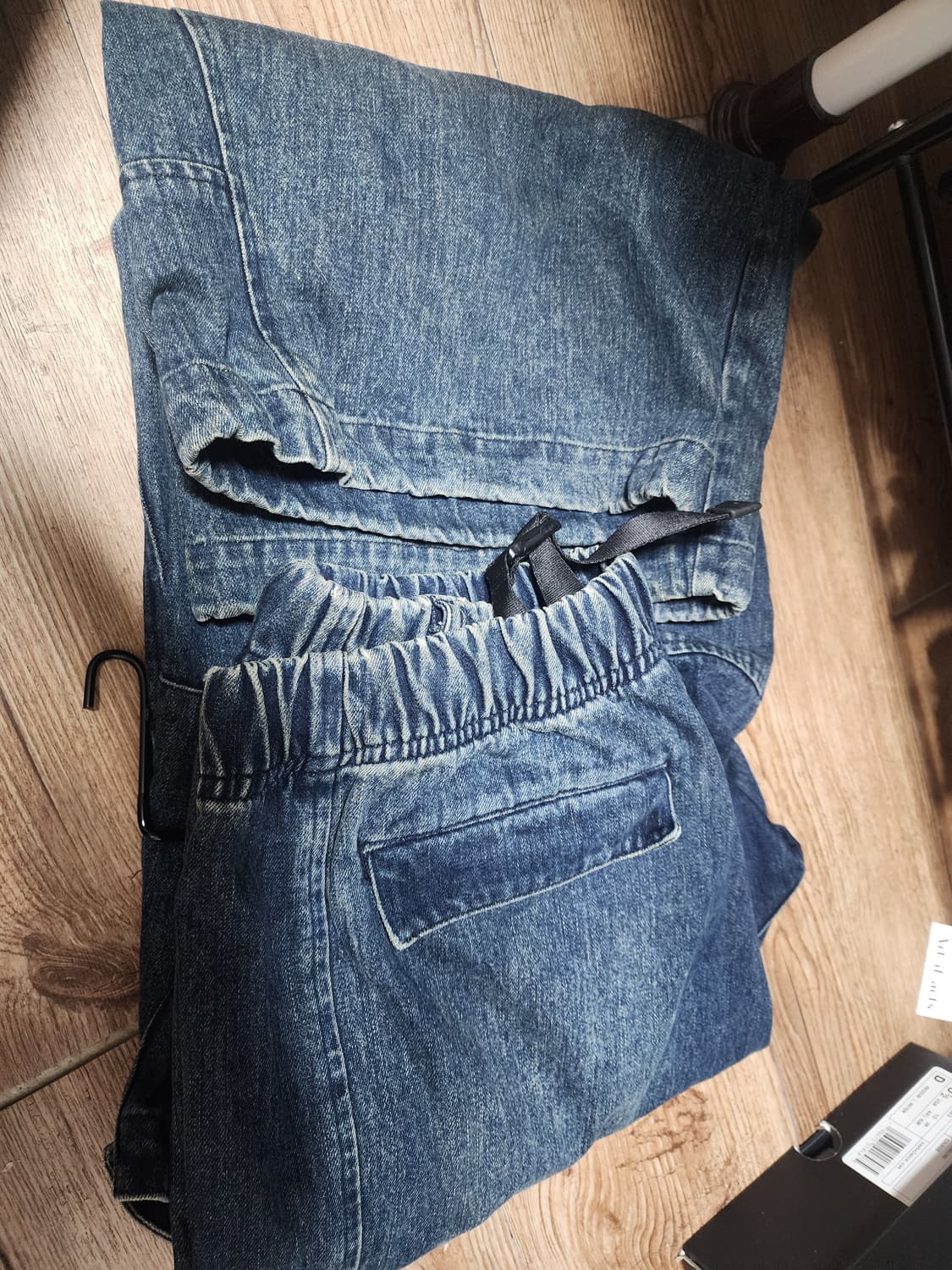 [4,L] 해칭룸 밀팬츠 데님 블루 상품이미지3