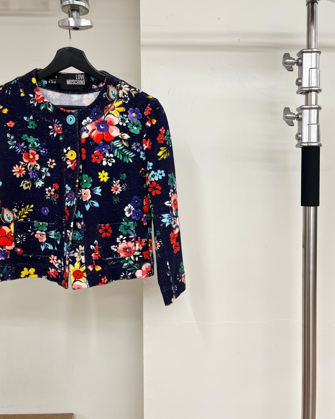모스키노 멀티컬러 플로럴 패턴 자켓 상품이미지4