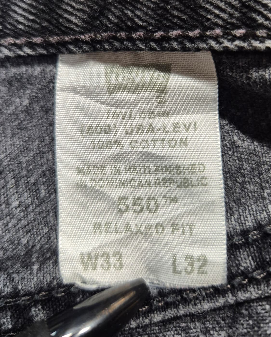 리바이스 550 w33 (A16) 상품이미지5