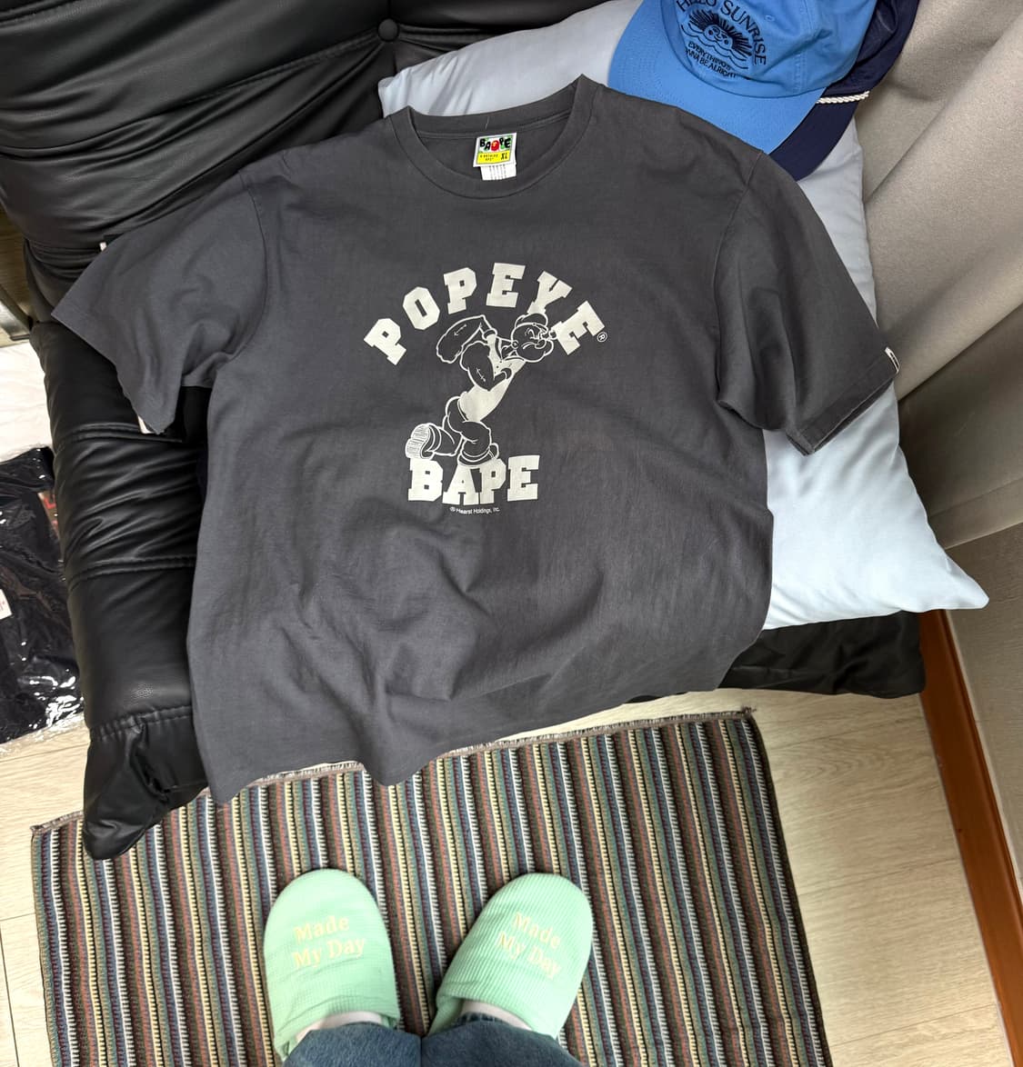 베이프 뽀빠이 반팔 티셔츠 상품이미지2