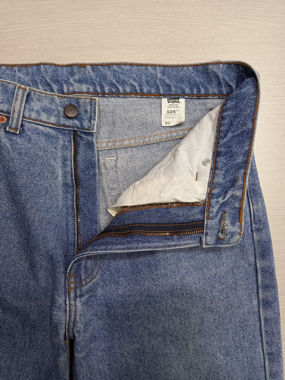 31 90's 리바이스506 Peru RedPont 일자진 31-466 상품이미지7