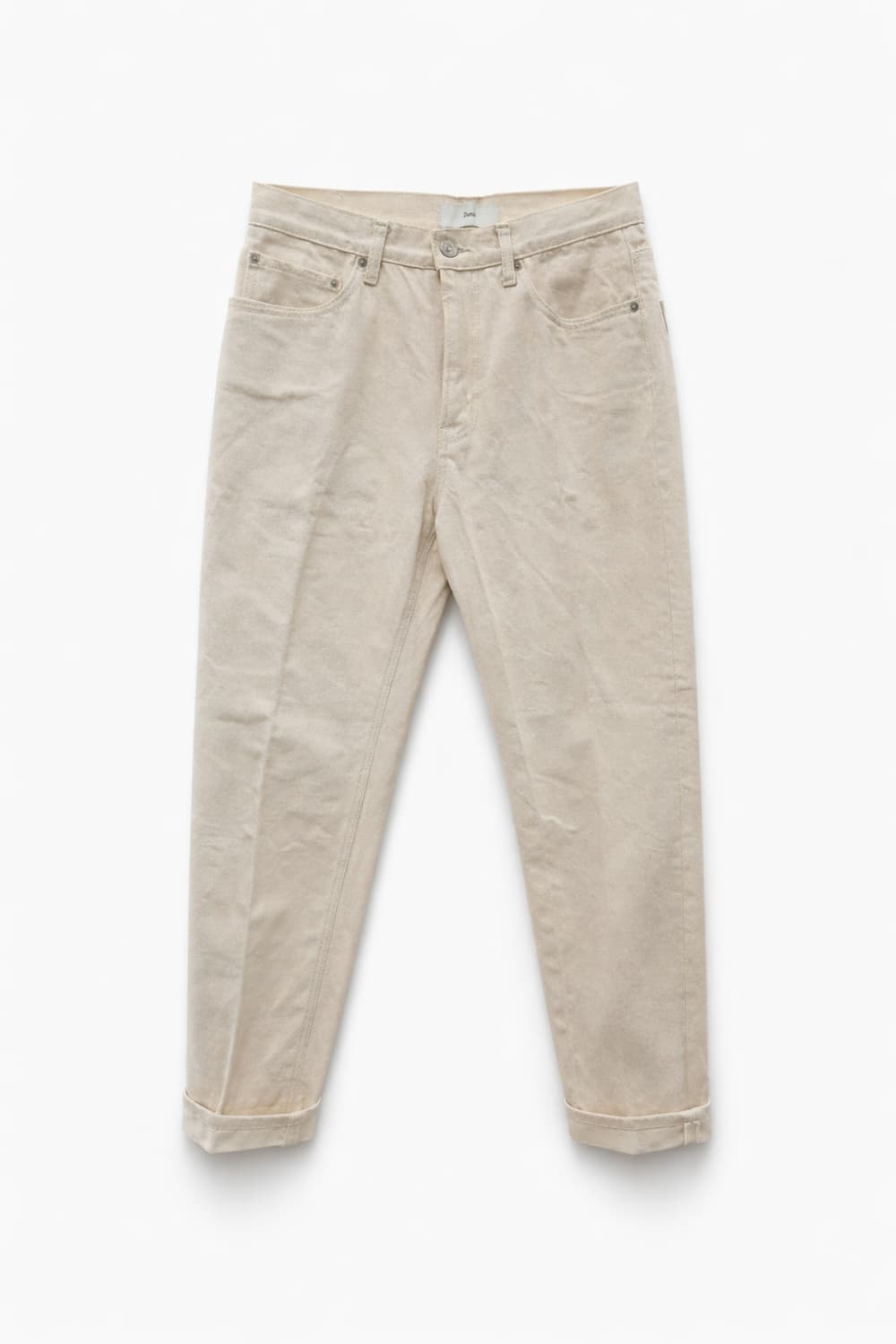 던스트 코튼 팬츠 크림 M 상품이미지1