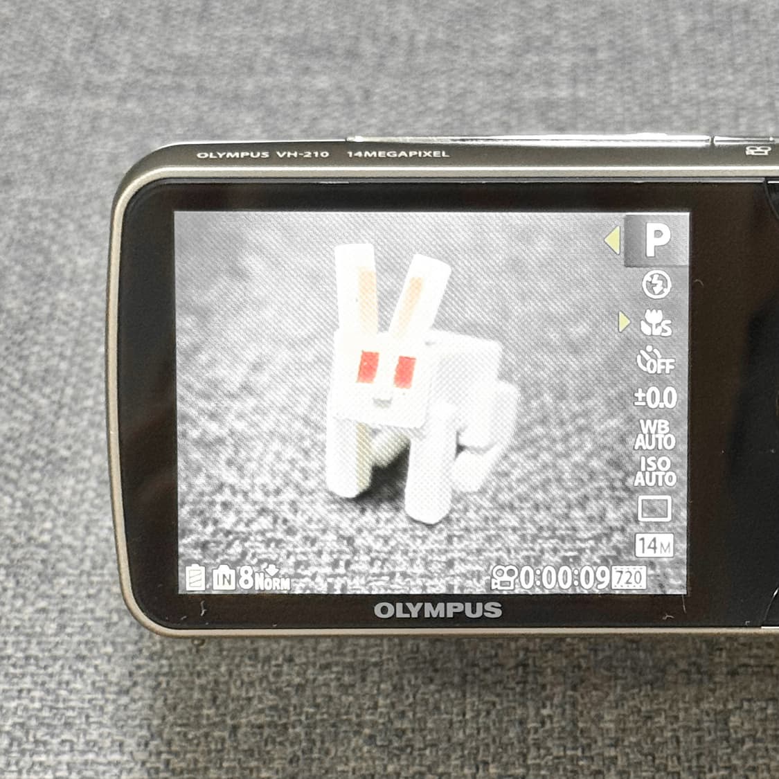 올림푸스 VH-210 화이트 풀박스 빈티지디카 상품이미지5