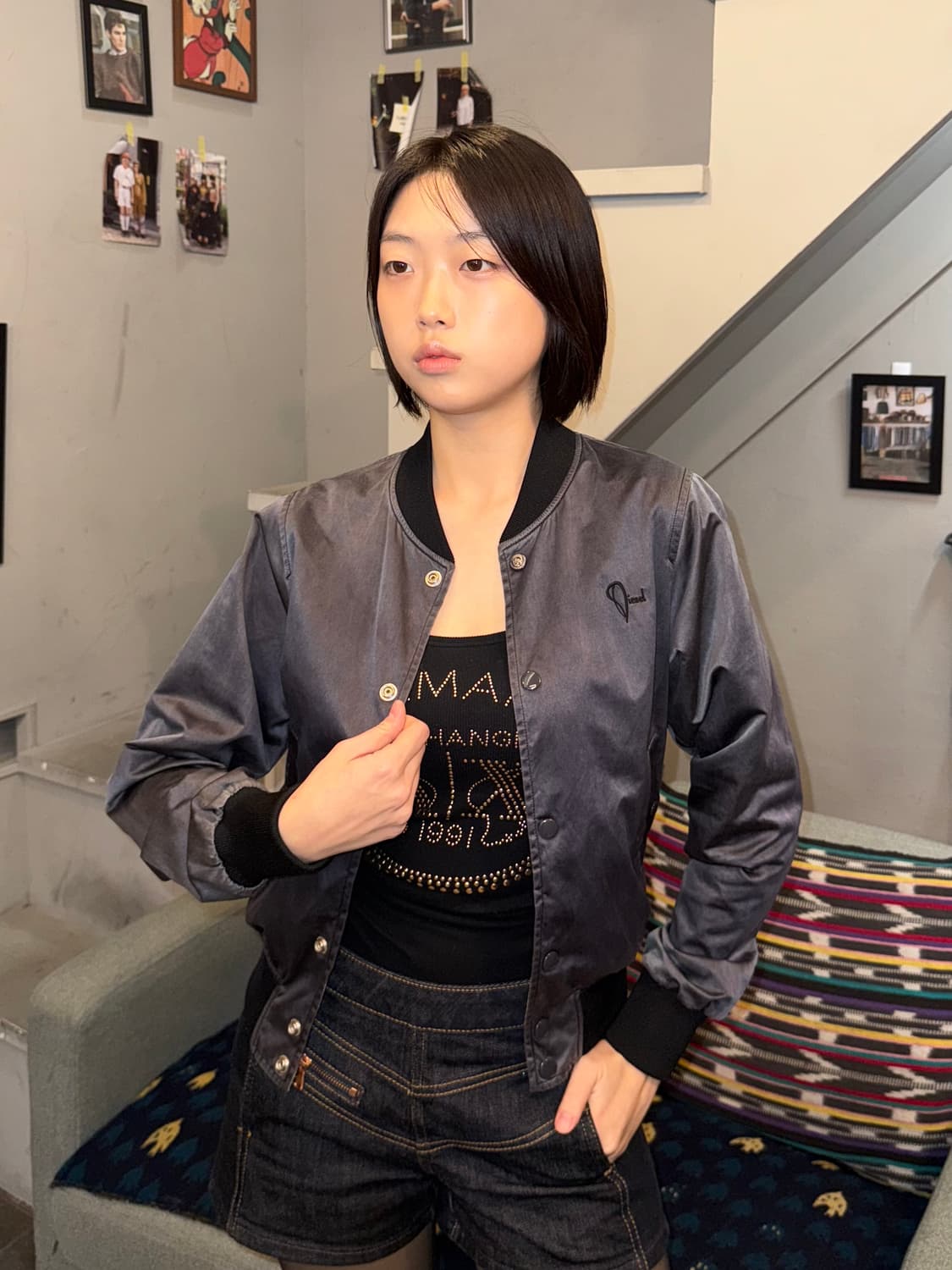 Diesel back print reversible Jacket 상품이미지2