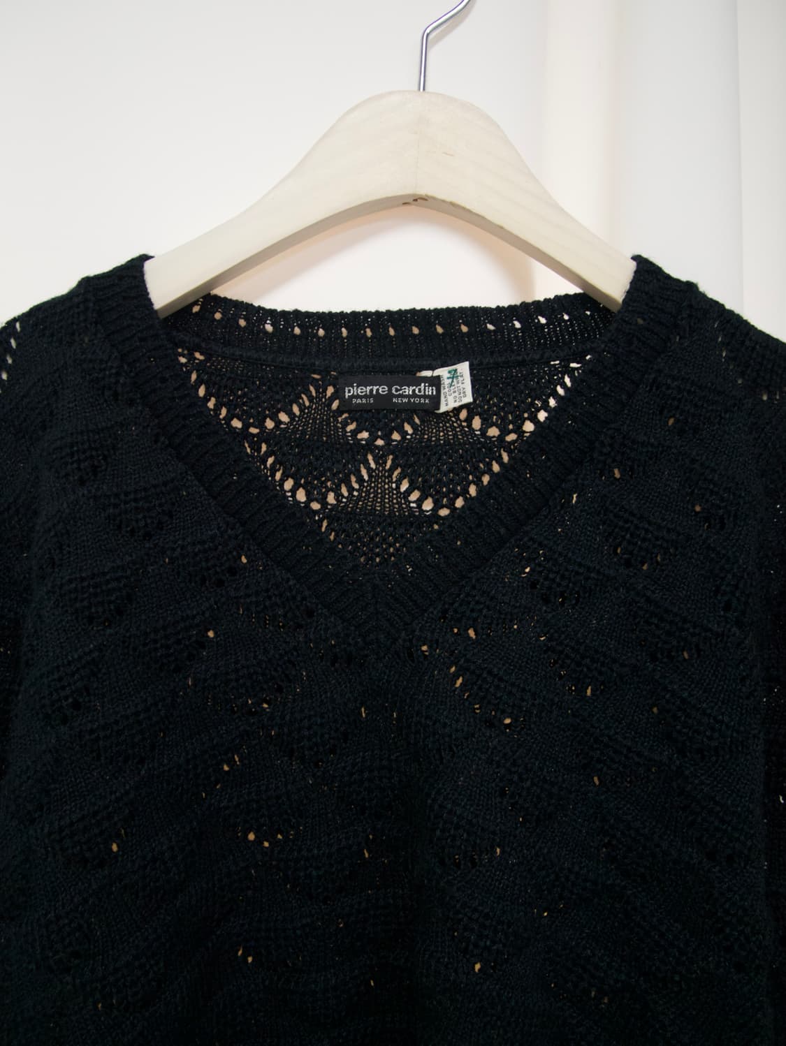 [PIERRE CARDIN] punching v neck knit 상품이미지2
