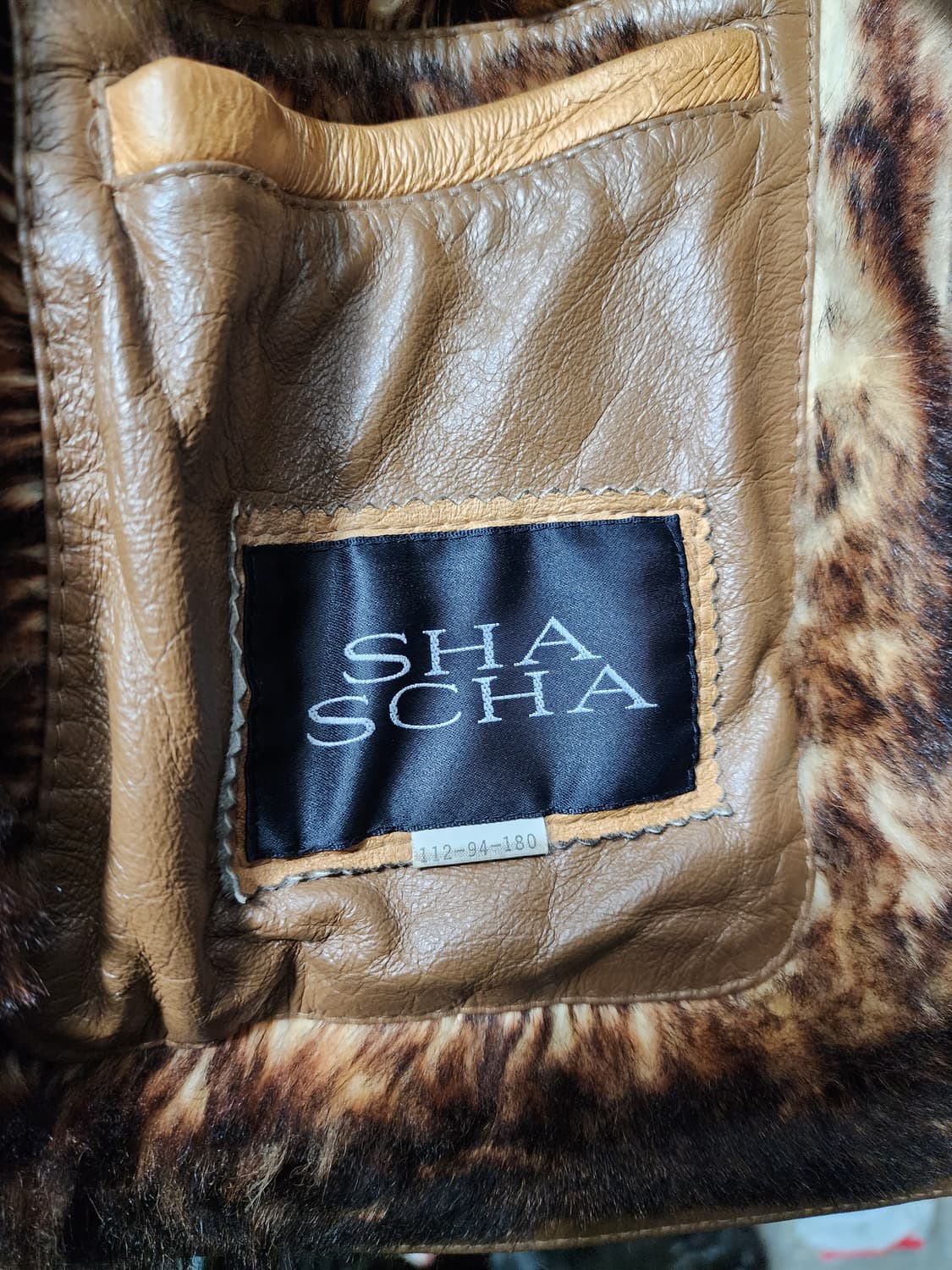 SHA SCHA 리얼양털 무스탕 상품이미지7