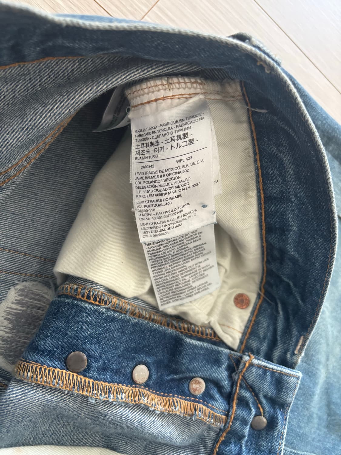 리바이스 502  상품이미지3