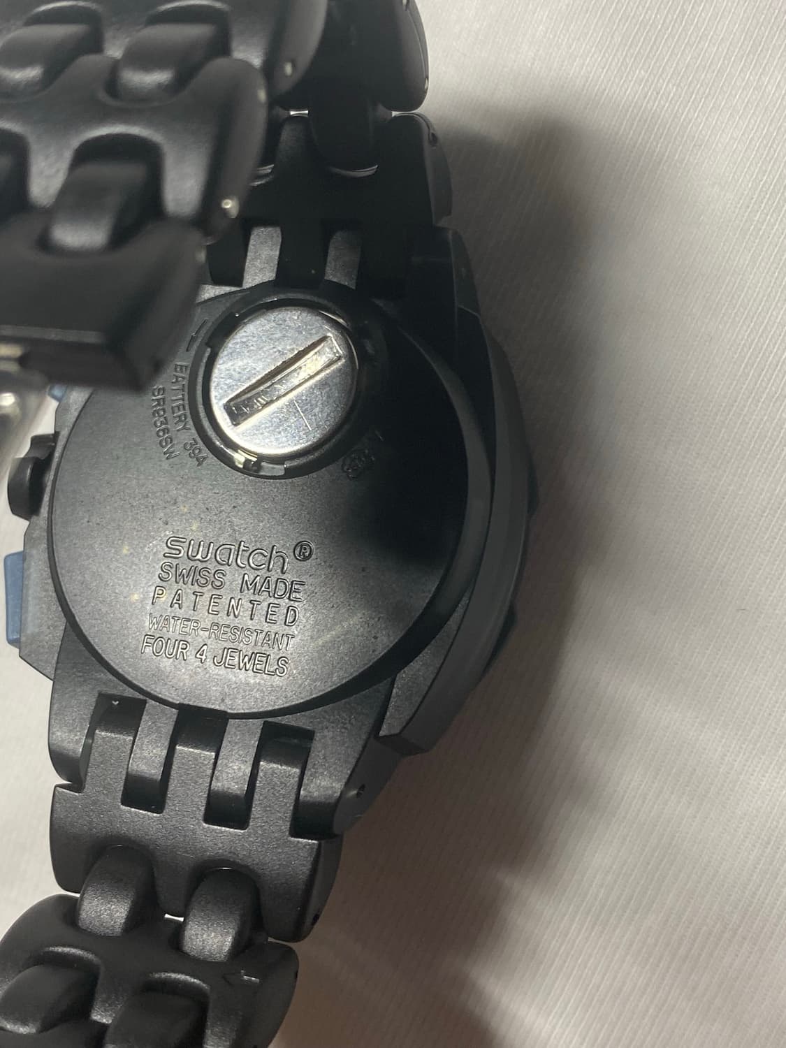 빈티지 스와치 크로노그래프 블랙듄 상품이미지5