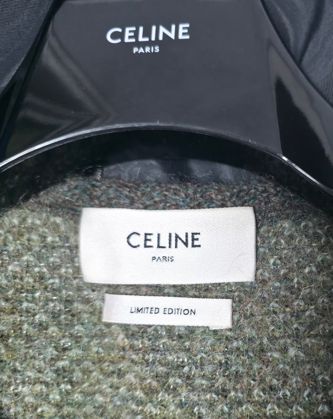 [진구지유타 착용] 셀린느 한정판  SS24 브러쉬드 모헤어 가디건 XS 상품이미지6