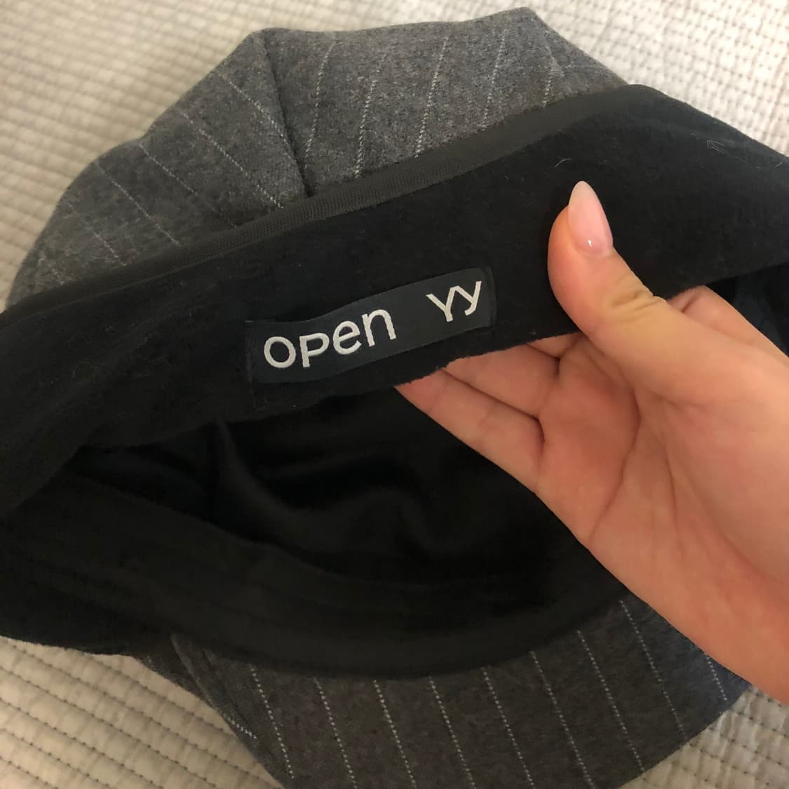 OPEN YY Bicycle Foldable Ear Flaps Gray 상품이미지3