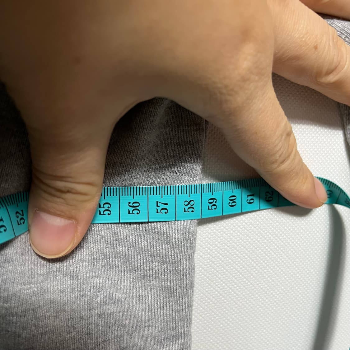 우알롱 후드집업 그레이 S 상품이미지4