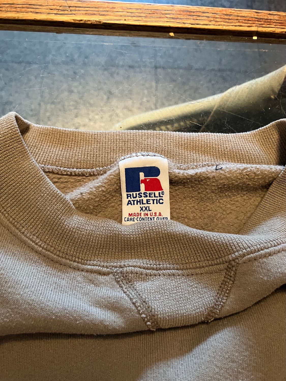 90s USA 빈티지 러셀 플레인 스웻 셔츠 맨투맨 상품이미지6