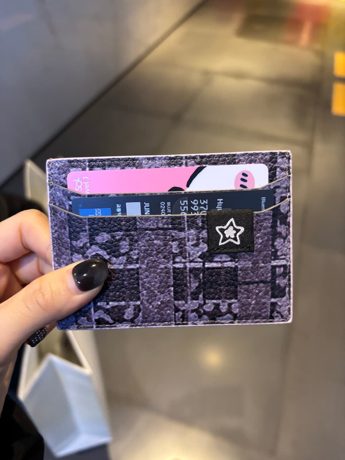 스타팀 카드지갑 팝니다 상품이미지2