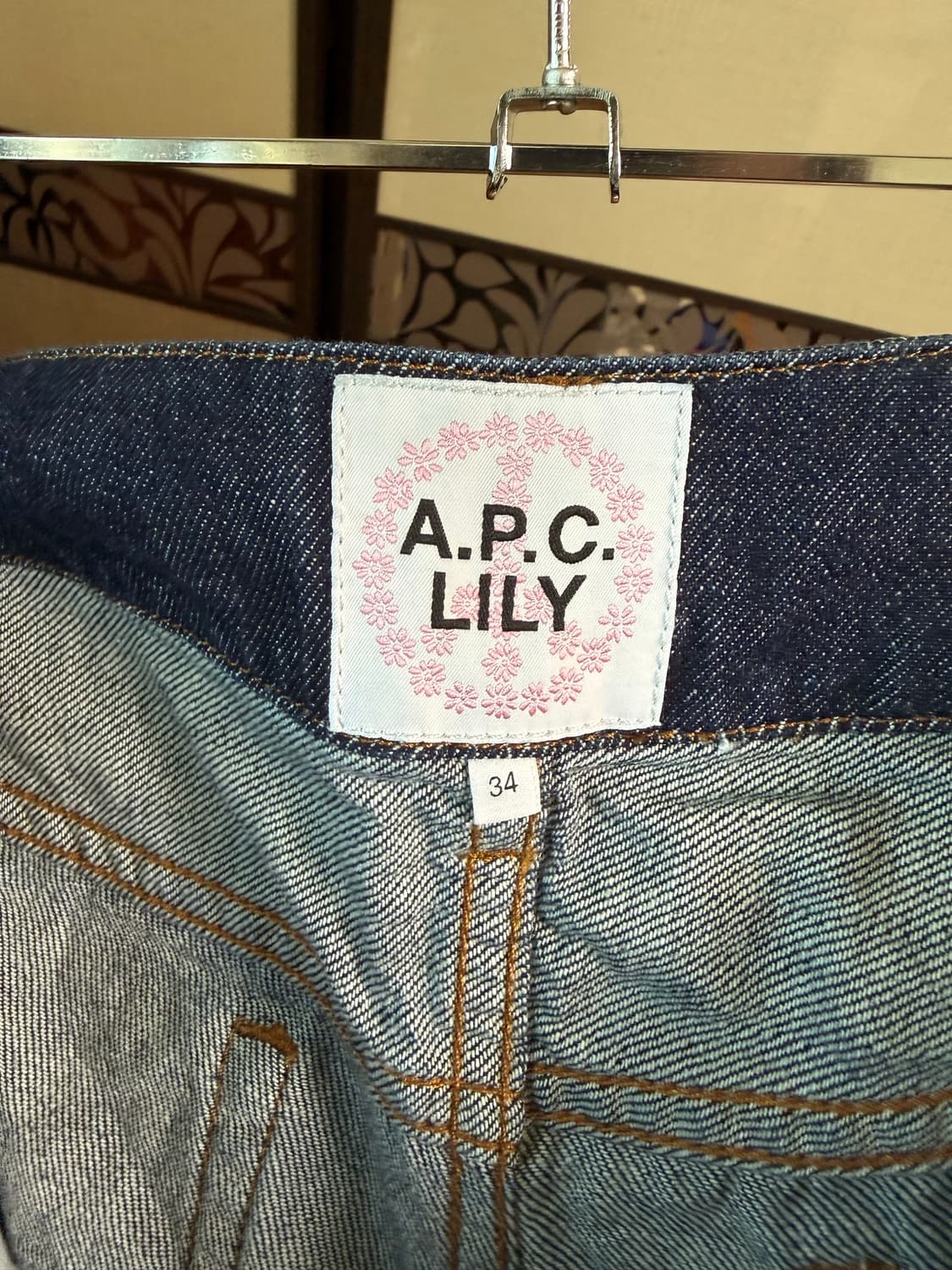 A.P.C. 아페쎄 Kathleen 데님 버뮤다 팬츠 34 상품이미지6