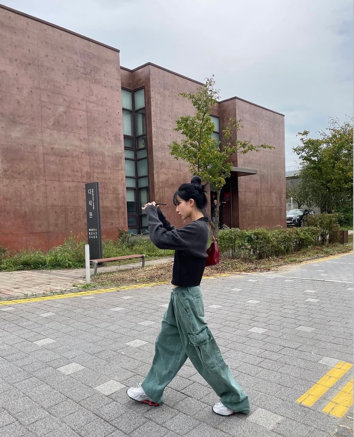 모래하우스 바이커 자켓 biker mix jacket 상품이미지6