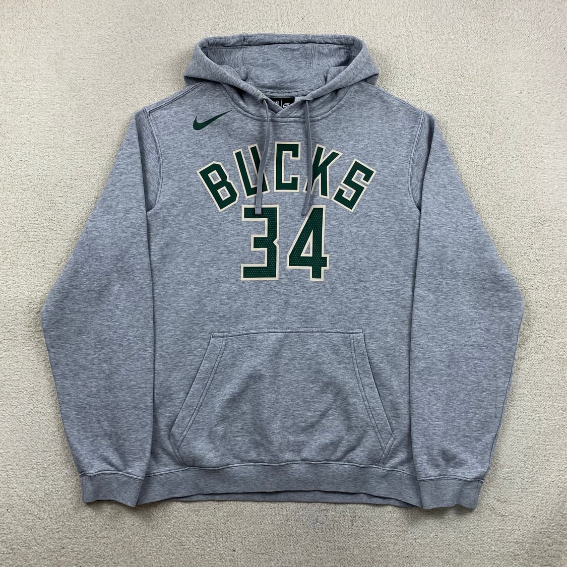 나이키 NBA 팀 밀워키 벅스 아데토쿤보 마킹 후드티 상품이미지1