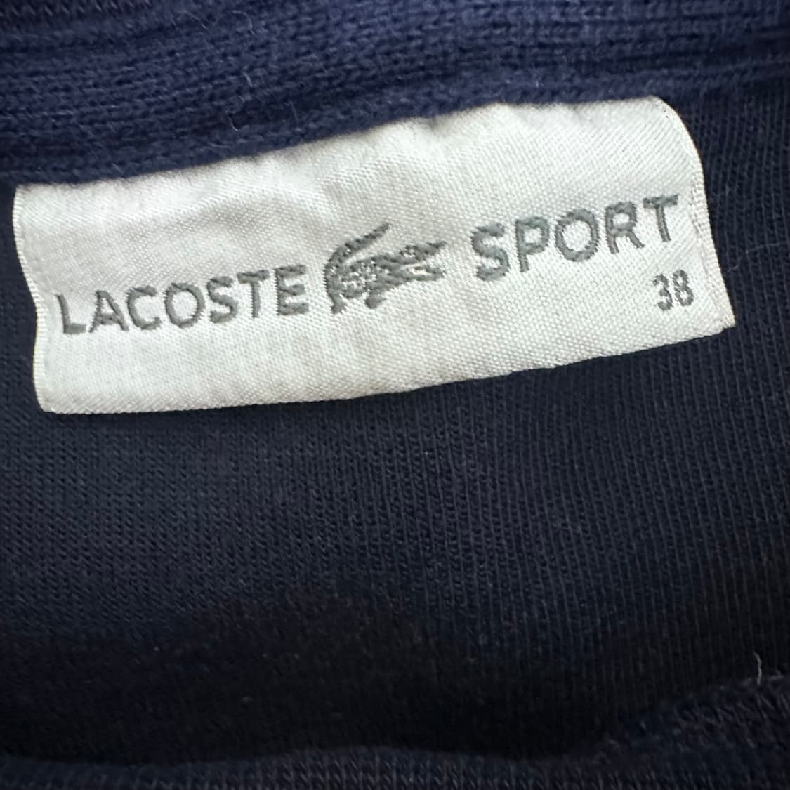 라코스테 스포츠 여성 맨투맨 네이비 100사이즈 상품이미지4