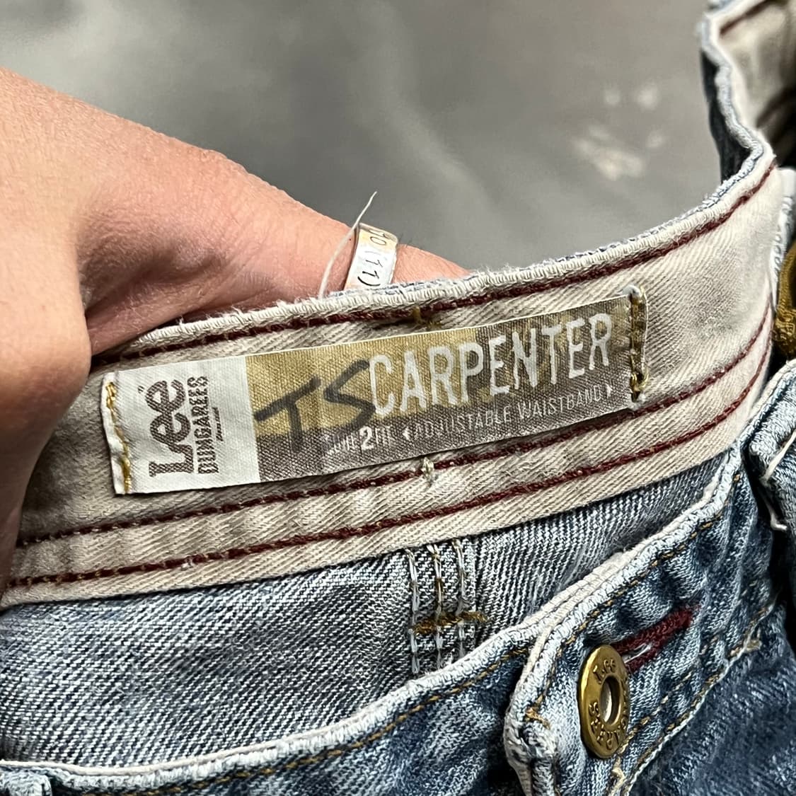  리 덩가리 카펜터 데님팬츠 y15418 상품이미지6