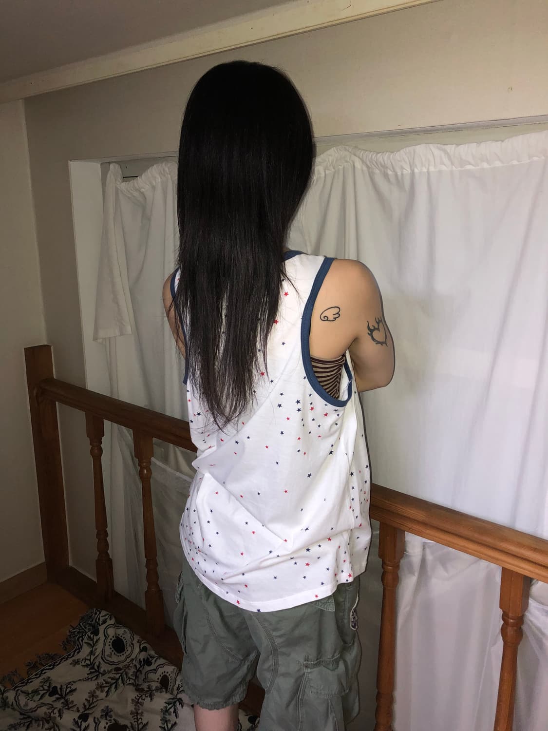 GAP / 90's Star Pattern Big Logo Sleevel 상품이미지5