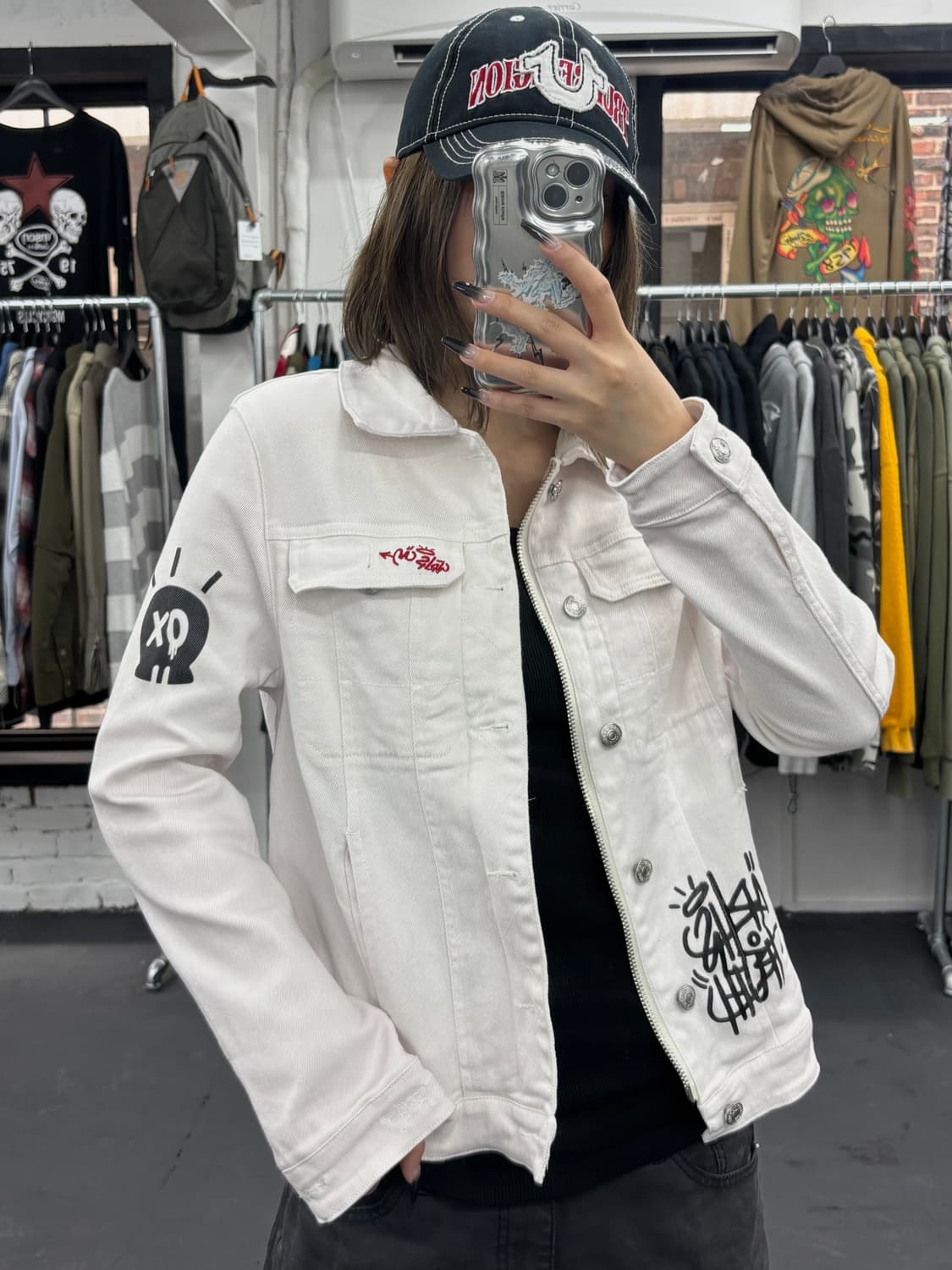 쟈딕앤볼테르 그래피티 데님자켓 상품이미지2