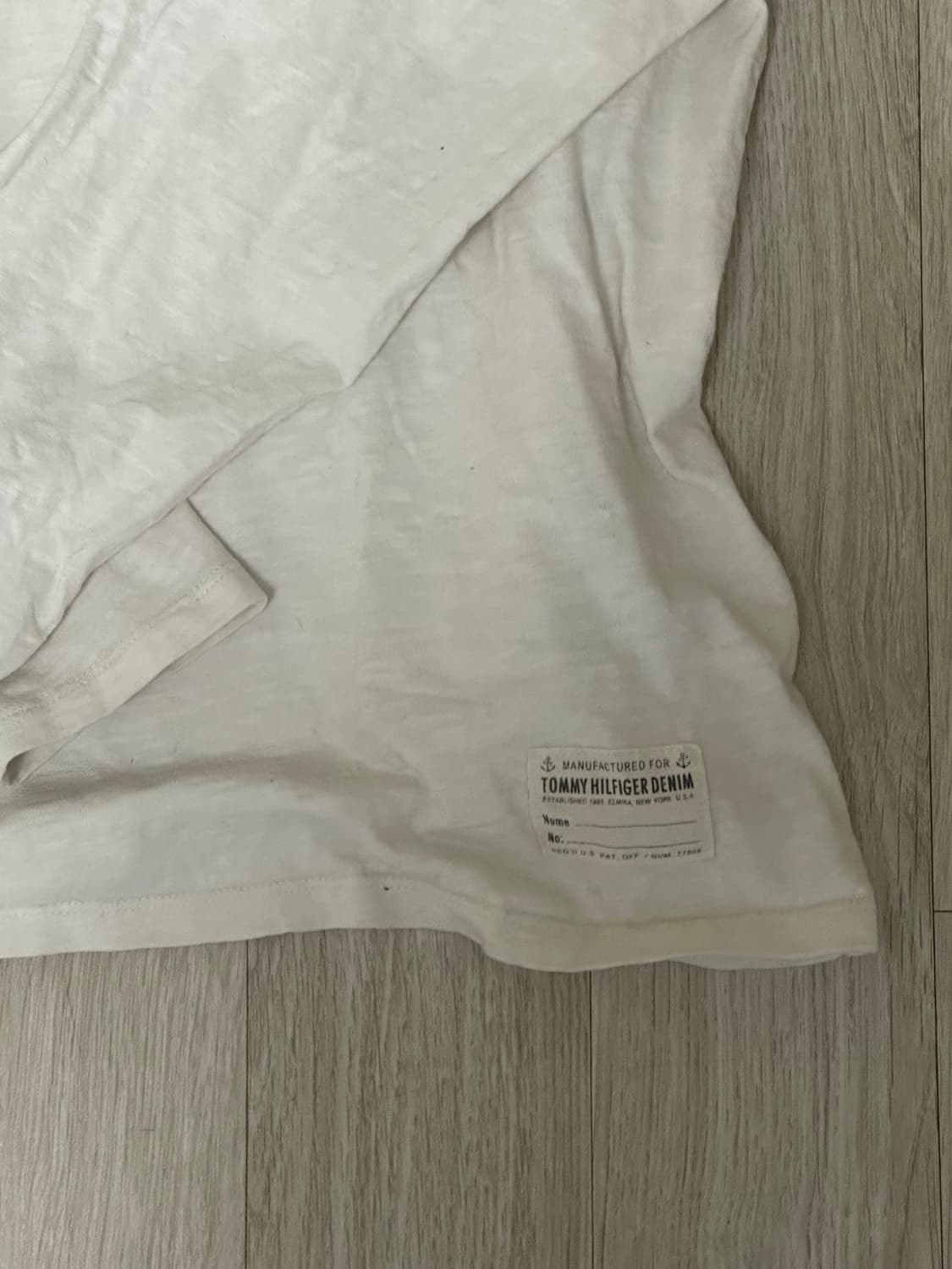 타미힐피거 롱슬리브 아이보리 상품이미지3