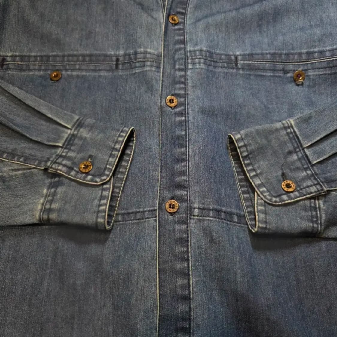 올드스쿨 DANPOL 데님 셔츠 (XL) 상품이미지3
