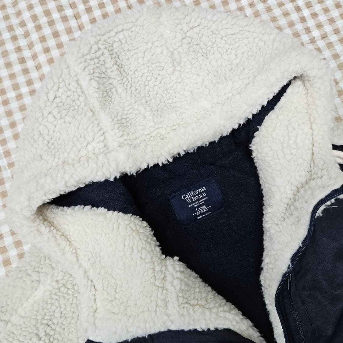 후아유 플리츠 겨울 후드집업 남자100 상품이미지2