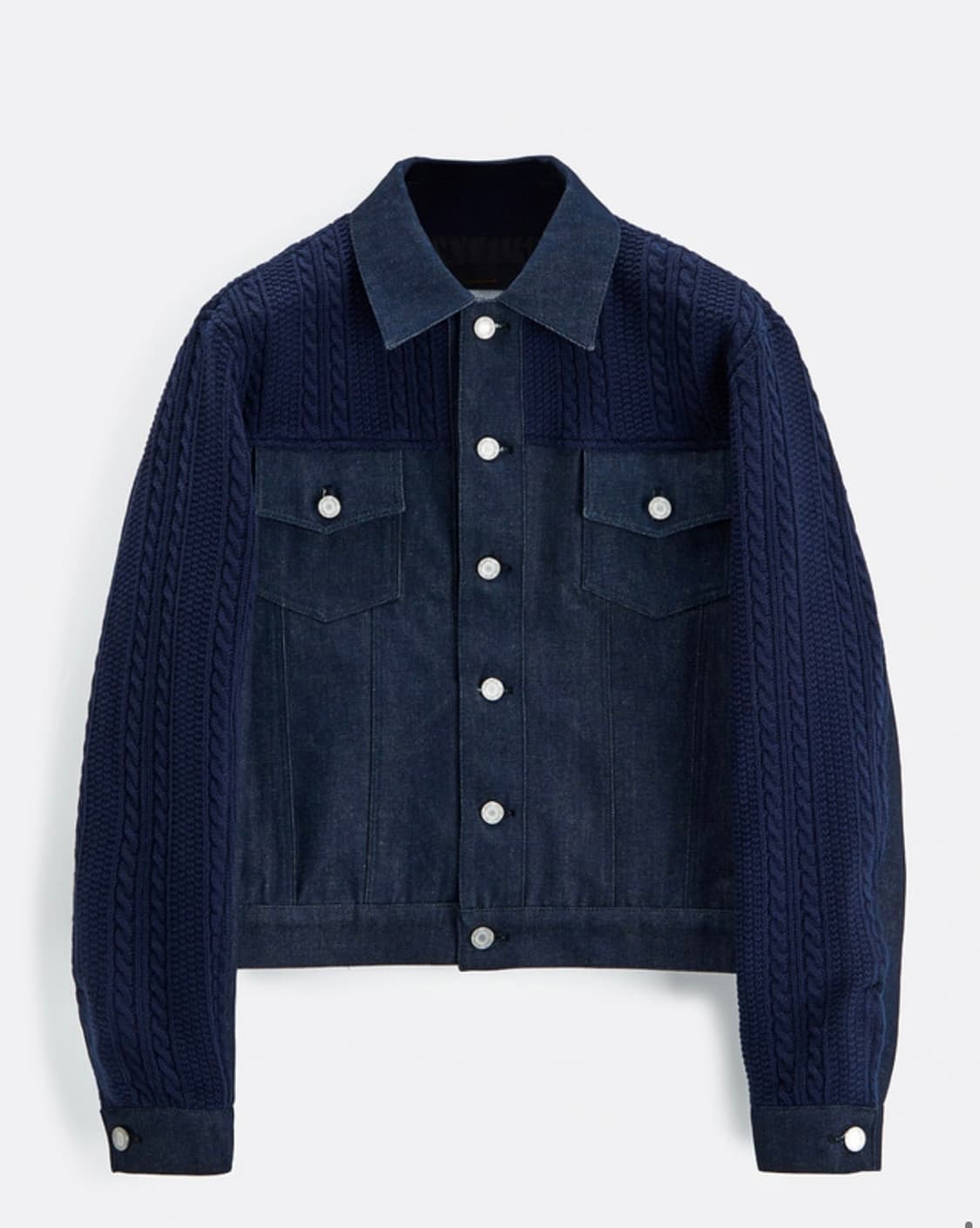 [M] 애니타임로릭 zinnia mix jacket navy 상품이미지1