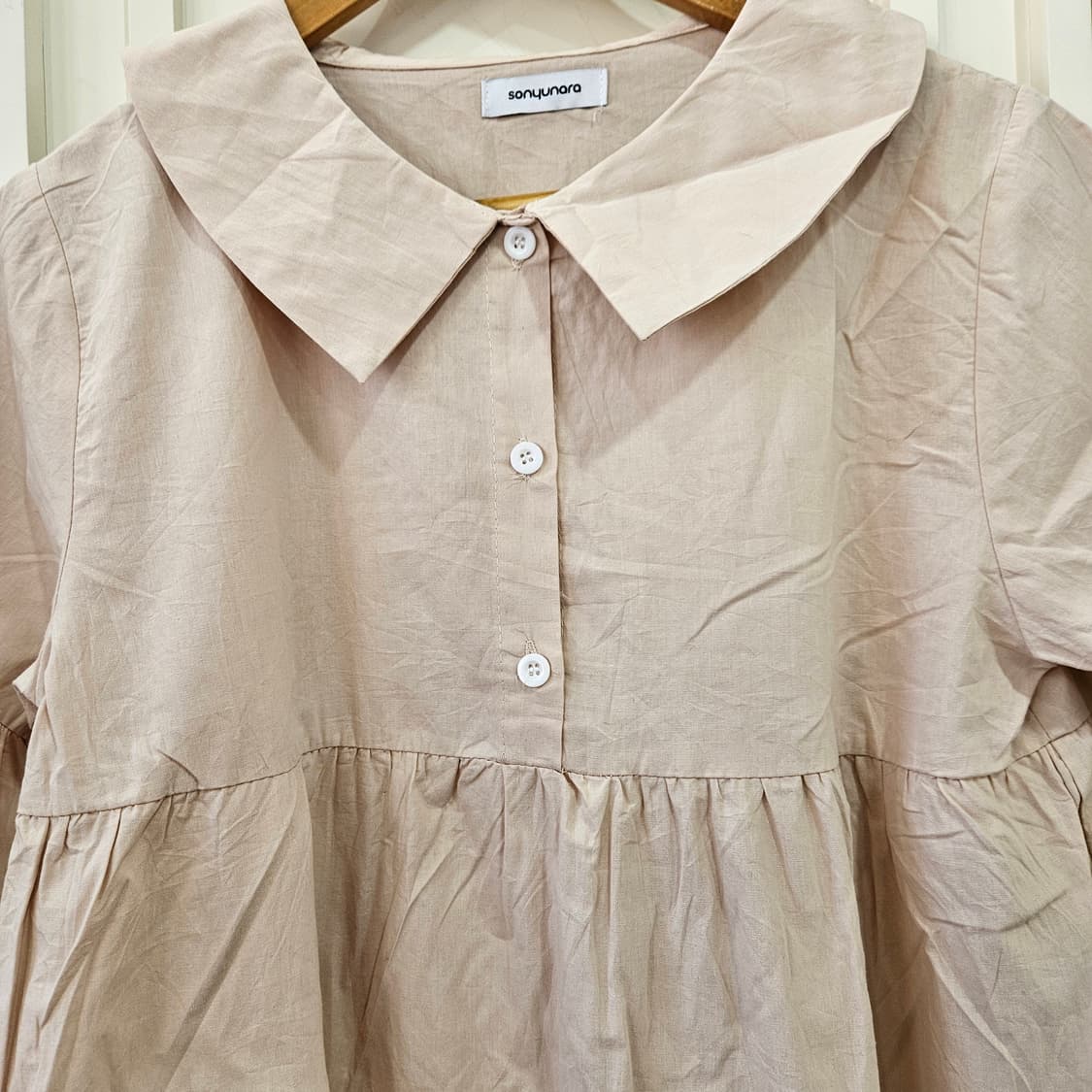 둥근카라 베이비돌 원피스 상품이미지3