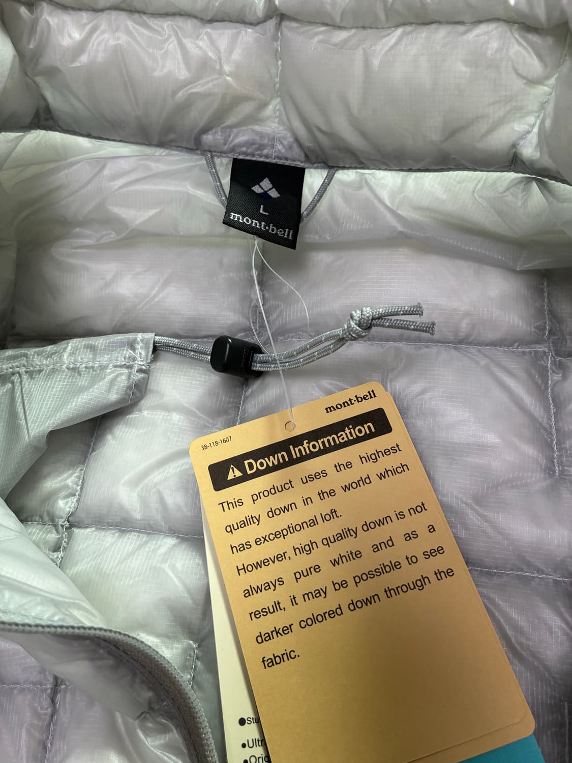 몽벨 플라즈마 L 새상품 상품이미지2