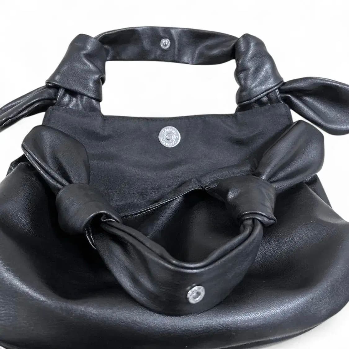 LEPSIM 가죽 무스비 토트백 재패니스 브랜드 꼼데 스타일 상품이미지5