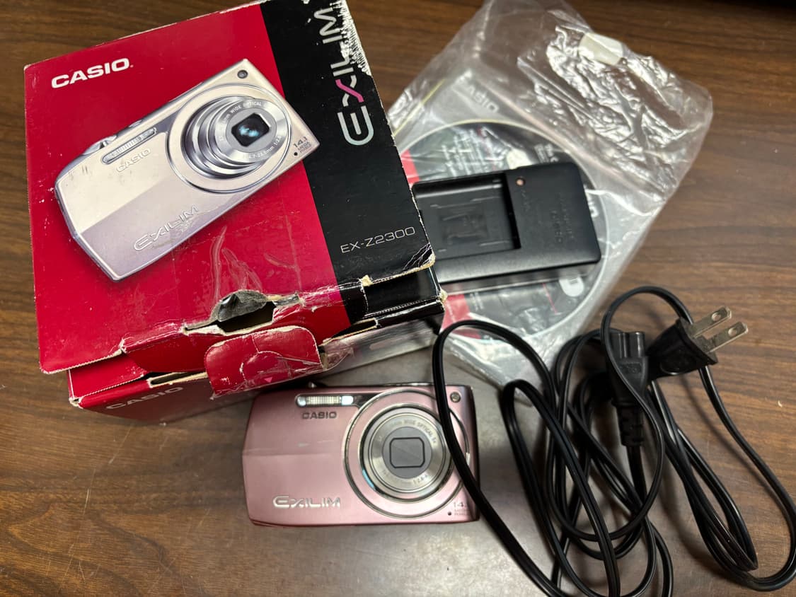 카시오 엑슬림 z2300 exlim 아일릿 모카 디카 상품이미지1