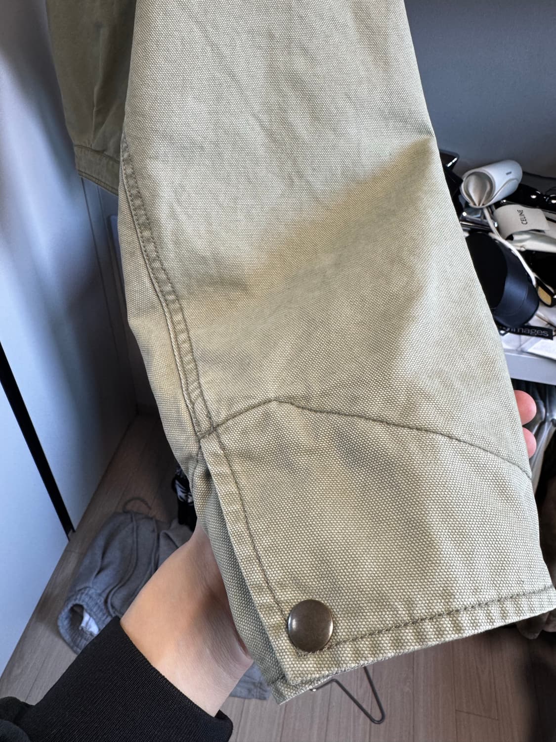 크롭 베이지 자켓 상품이미지4