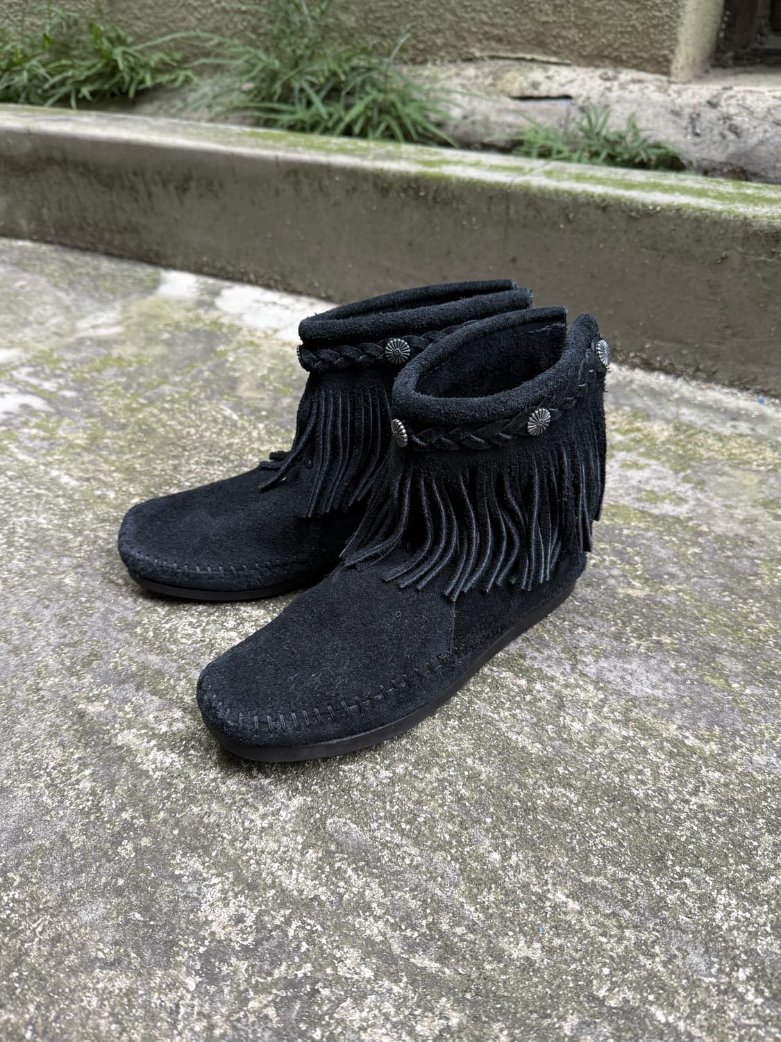 미네통카 프린지 모카신 상품이미지1