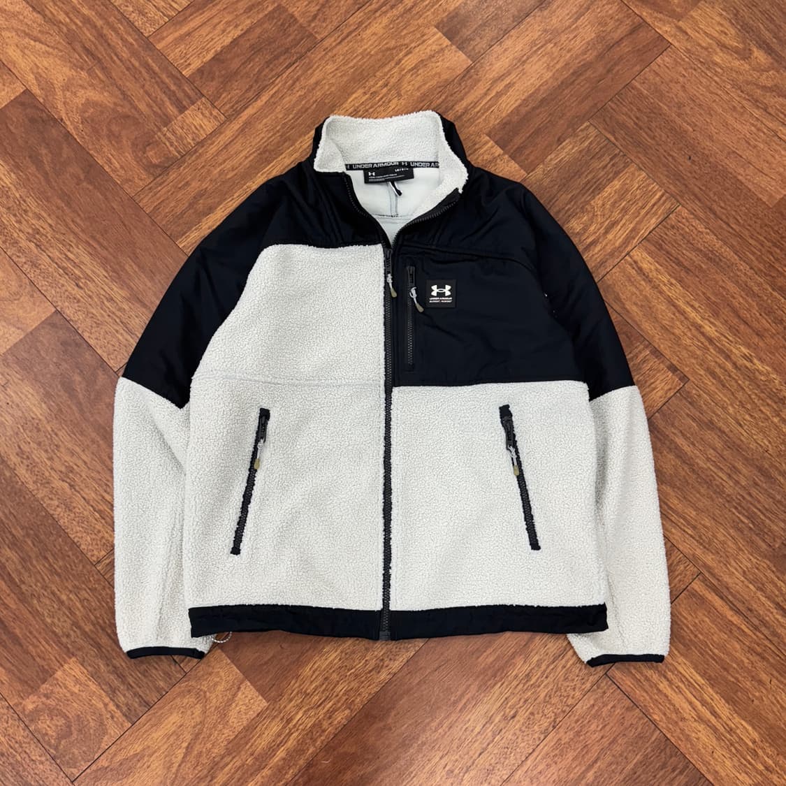 L 언더아머 UA 미션 플리스 집업 자켓  상품이미지1