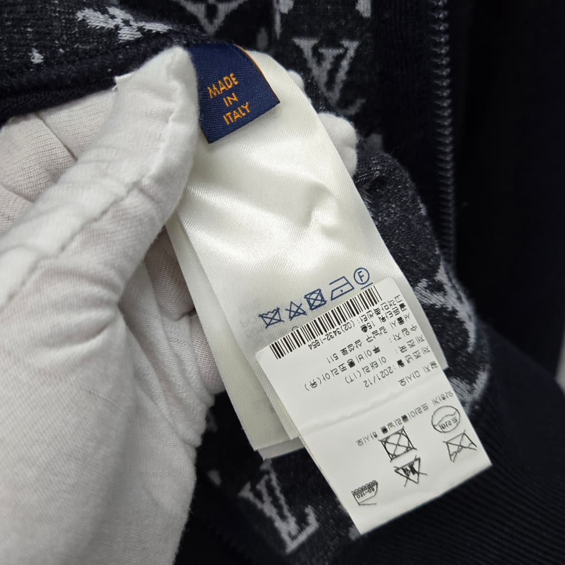 새상품 / 루이비통 LV 모노그램 리버서블 집업 가디건 S 상품이미지6